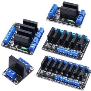 5V Solid State Relay (SSR) Module - 1ch & 2ch & 4ch (three pieces each)