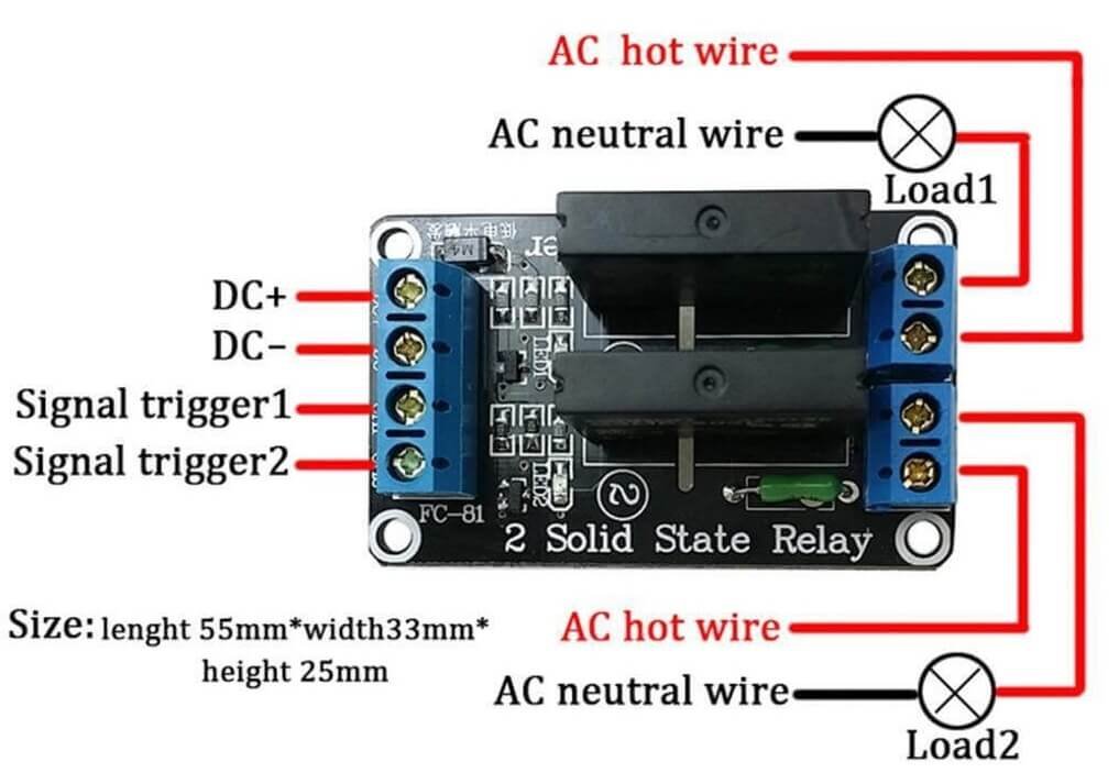 5V Solid State Relay (SSR) Module - 1ch & 2ch & 4ch (three pieces each) - Image 2