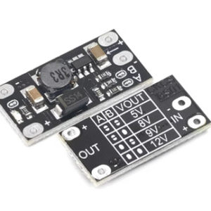 Mini DC-DC Step-Up (Boost) Converter Module - Selectable Output (5V/8V/9V/12V)