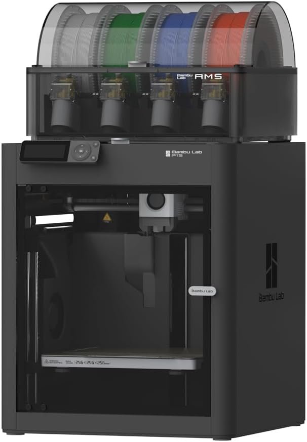 Bambu Lab P1S Combo 3D Printer with AMS (Automatic Material System)